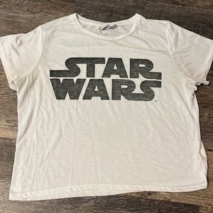 Star Wars Cropped Graphic Tee
